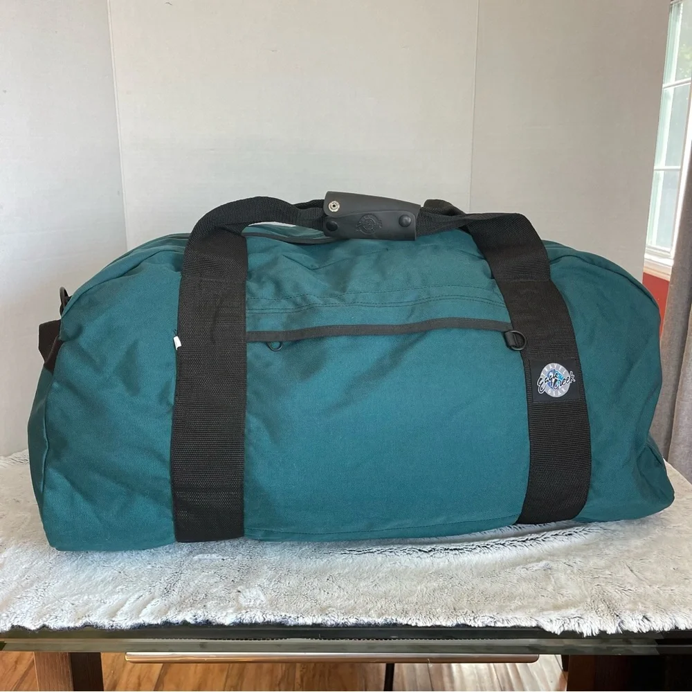 Vintage Eagle Creek Duffel Travel Green Color Large Size